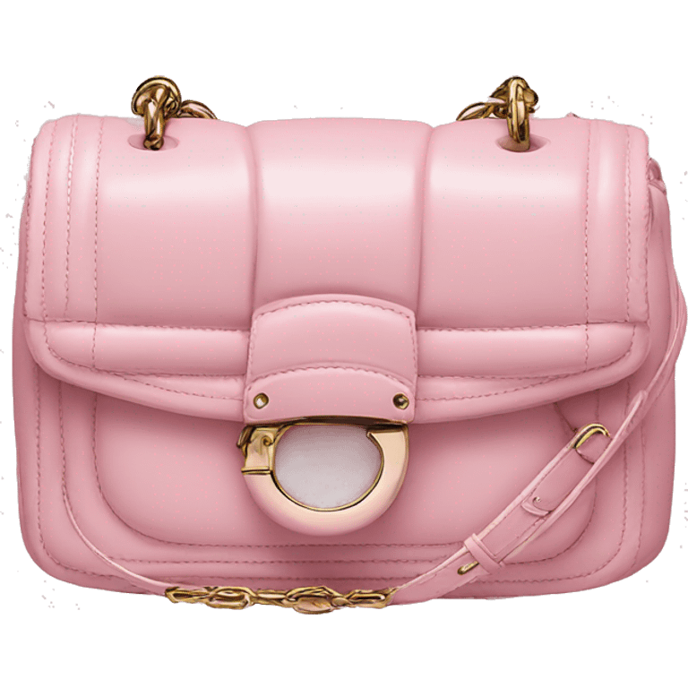 Dior bag pink emoji