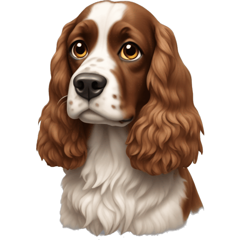 french britanny spaniel dog emoji