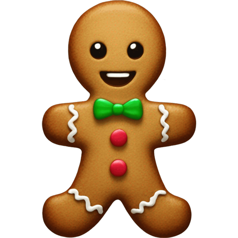 gingerbread man  emoji