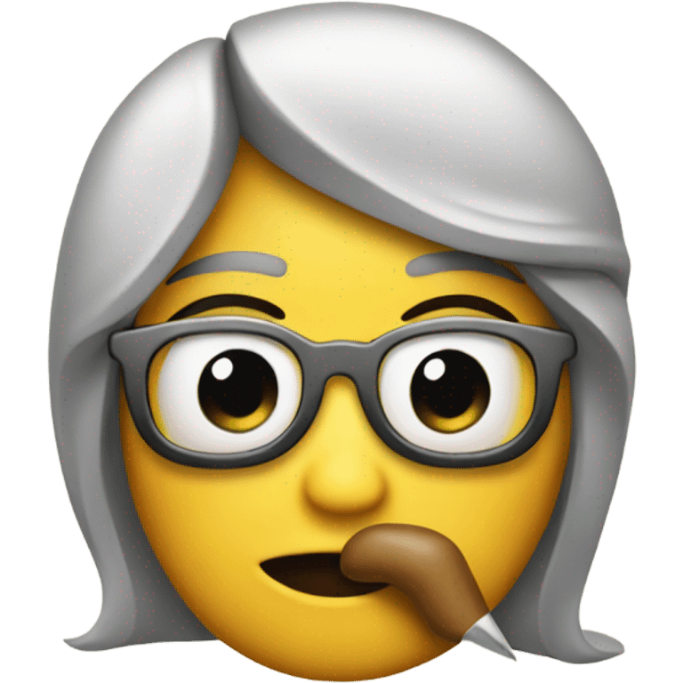 regular emoji saying a secret emoji