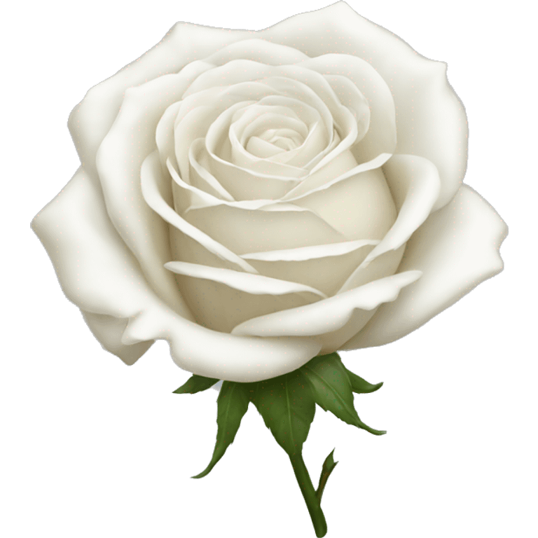 White rose emoji