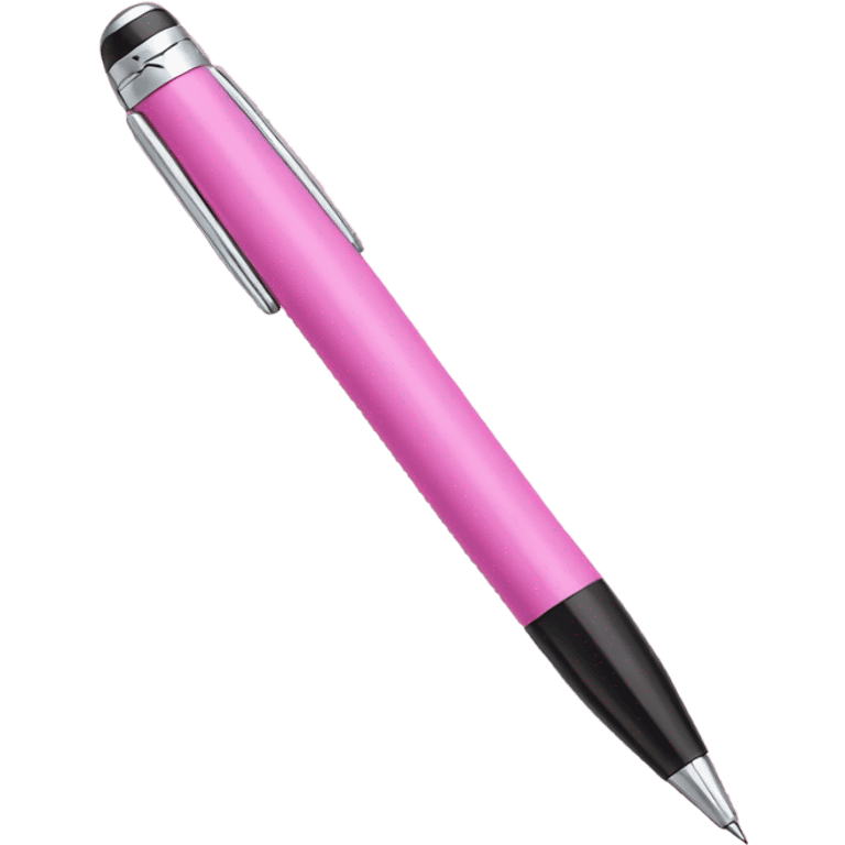 Pink pen emoji