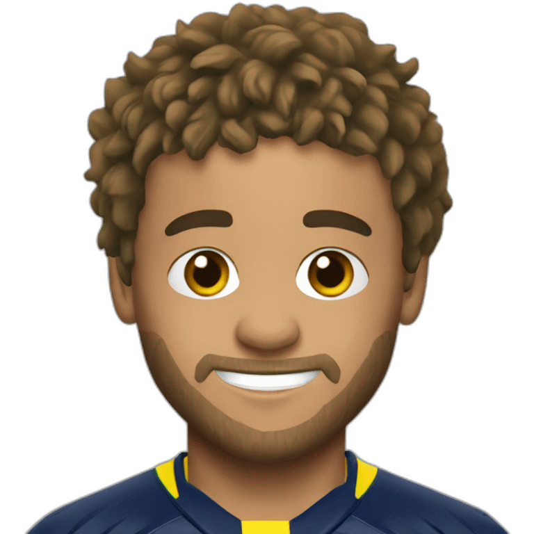 Neymar con la champions league emoji