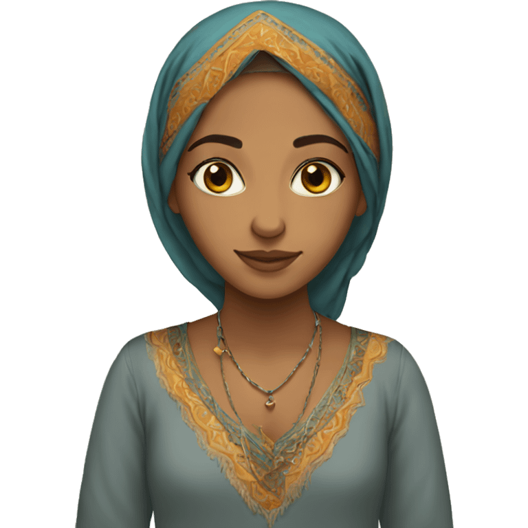 Moroccan girl emoji