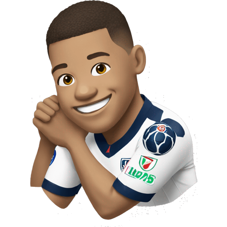 Mbappé happy emoji