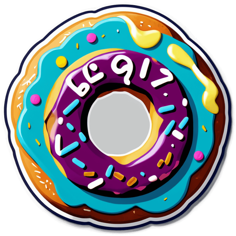  Donut coin that says the word “Logan” and “$herb” emoji