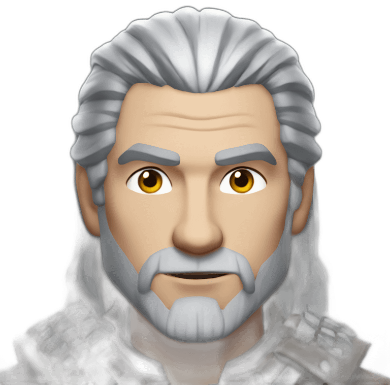 Geralt of Rivia emoji