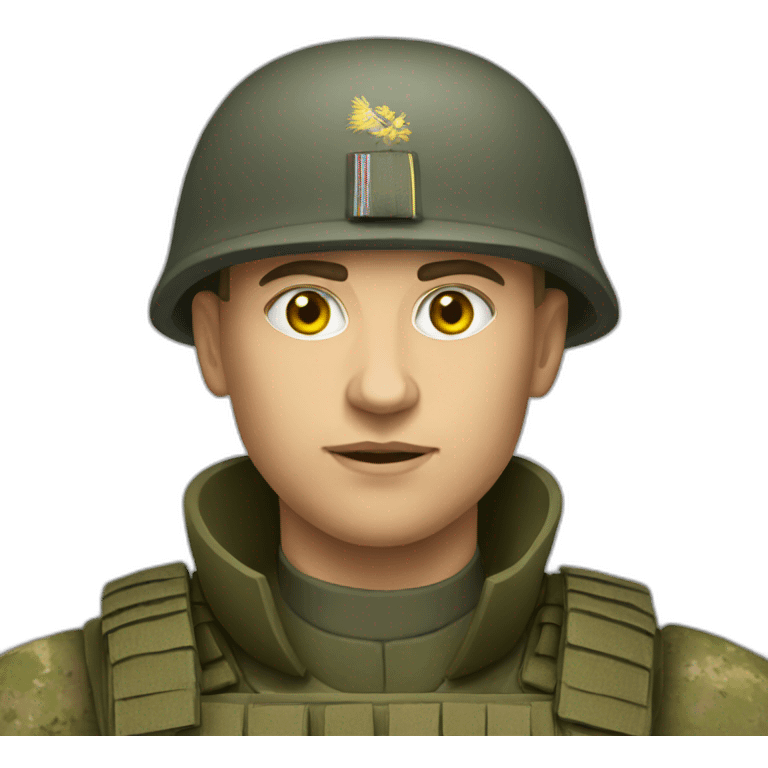 Soldier ukraine emoji