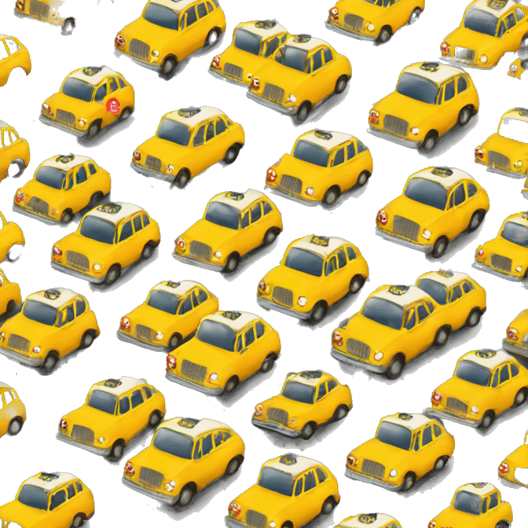 taxi car emoji