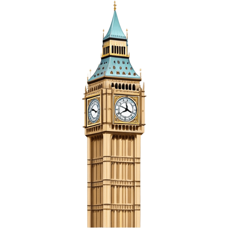 
pastel bigben emoji