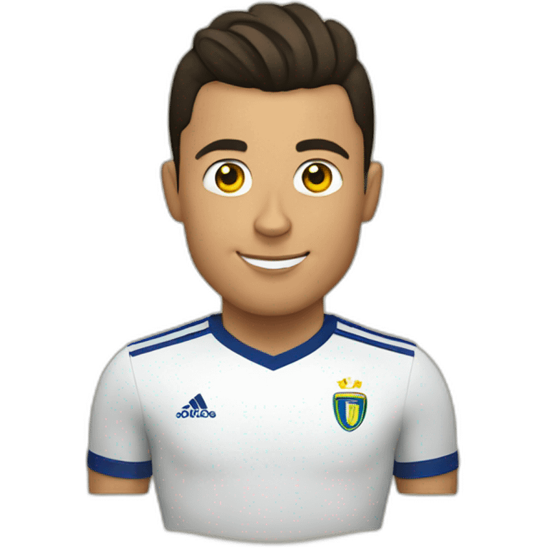 Cristiano Ronaldo avec l'euro emoji