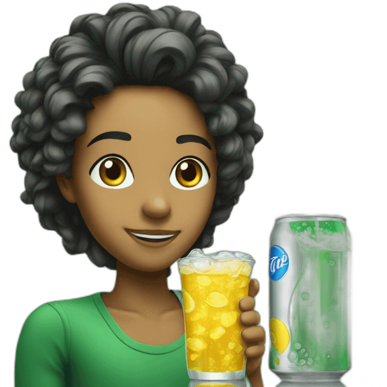 Sprite drink emoji