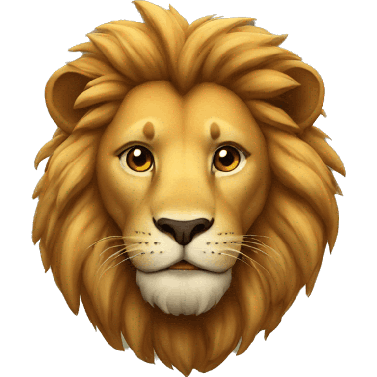 Lion love emoji