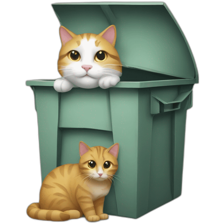 Dumpster Cat emoji