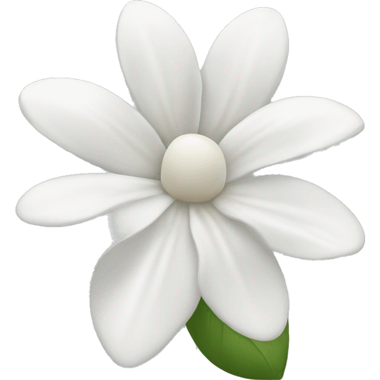 White flower  emoji