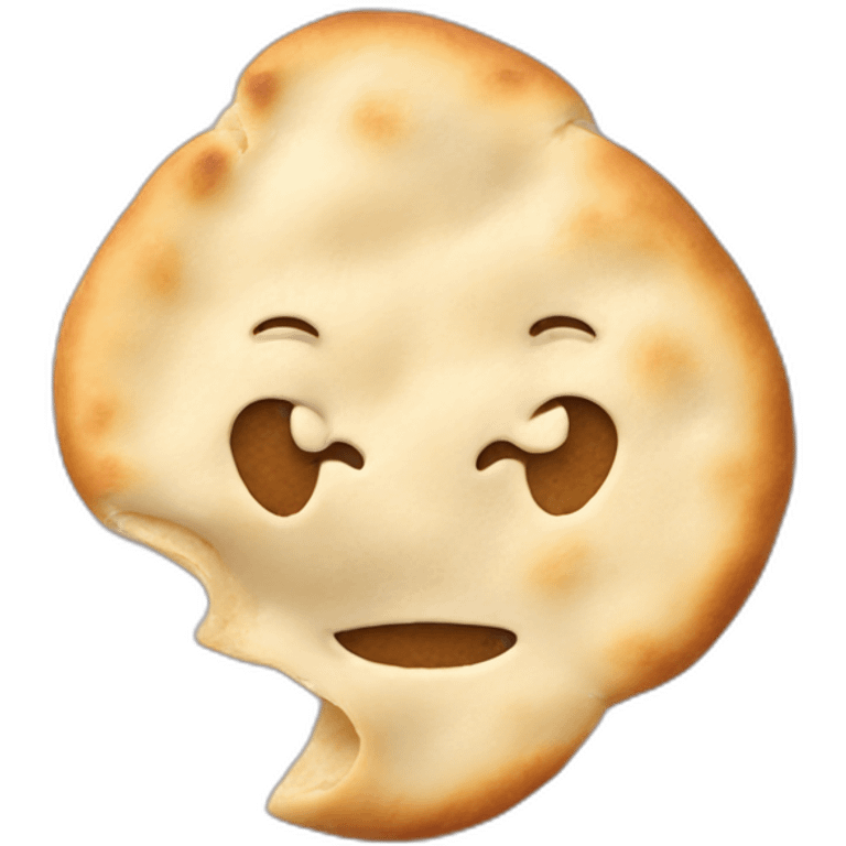 Garlic naan emoji