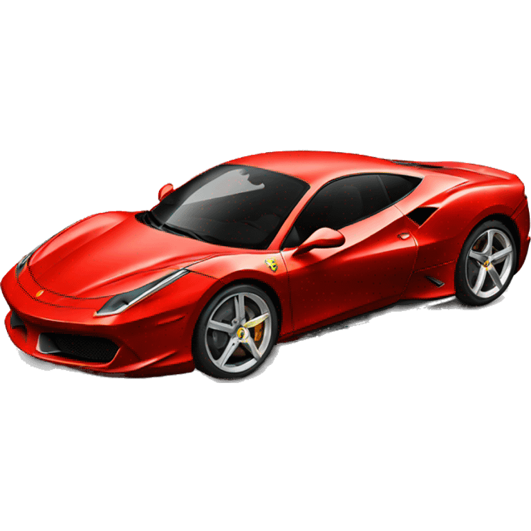 Red ferari  emoji