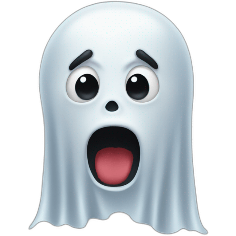 Ghost irritating emoji