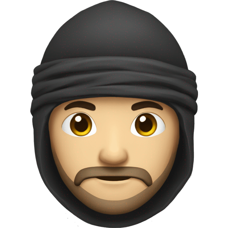 Dziadek ninja na chmurze emoji