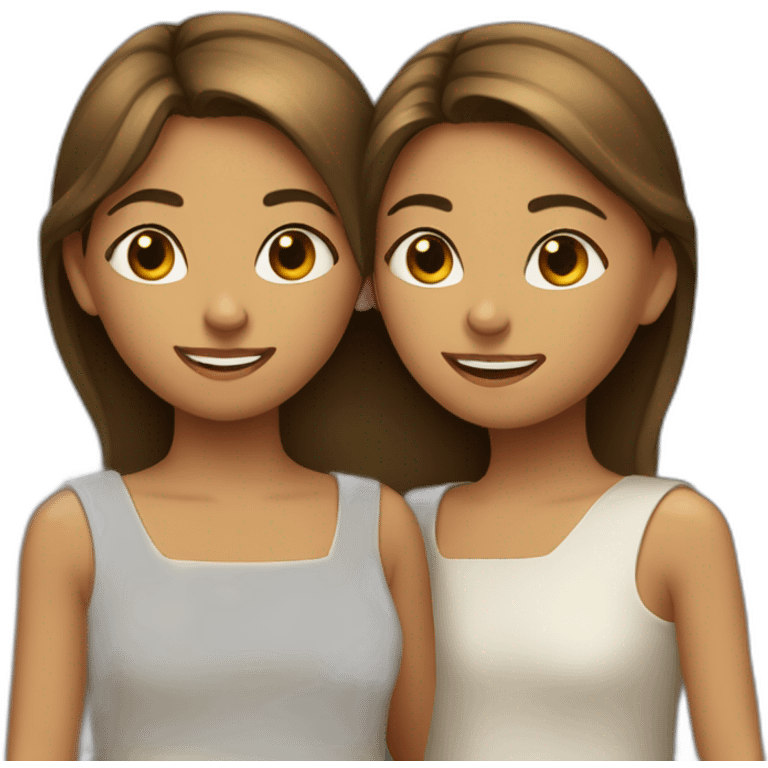 Deux-filles-qui-s’embrassent emoji