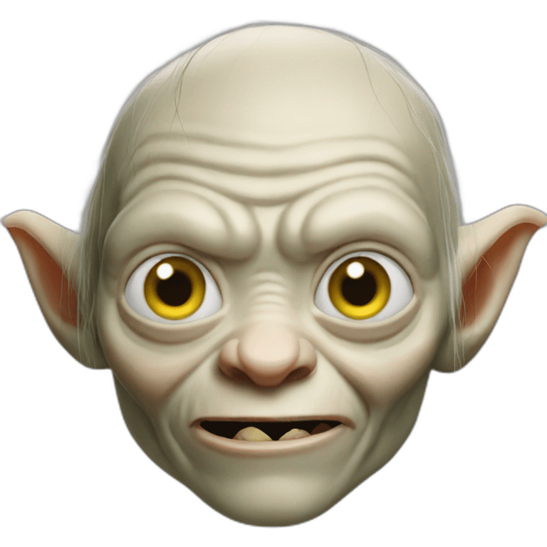 Gollum emoji