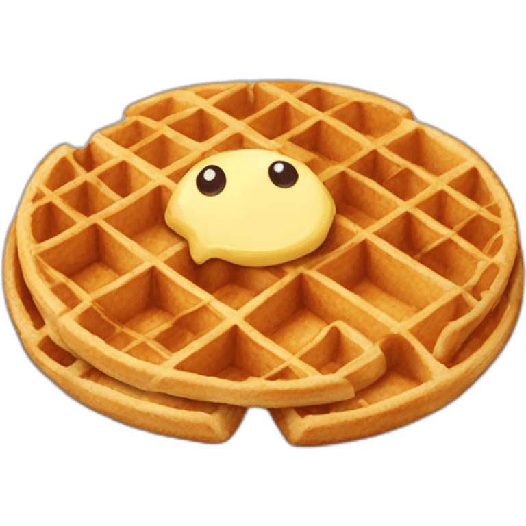 Waffles emoji