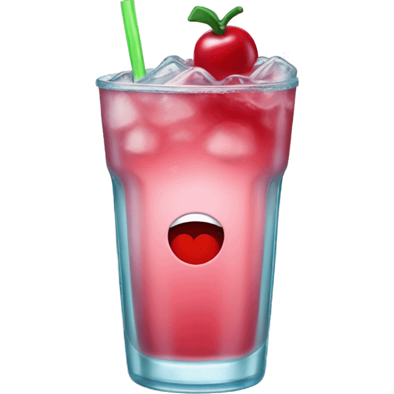 Shirley temple drink  emoji