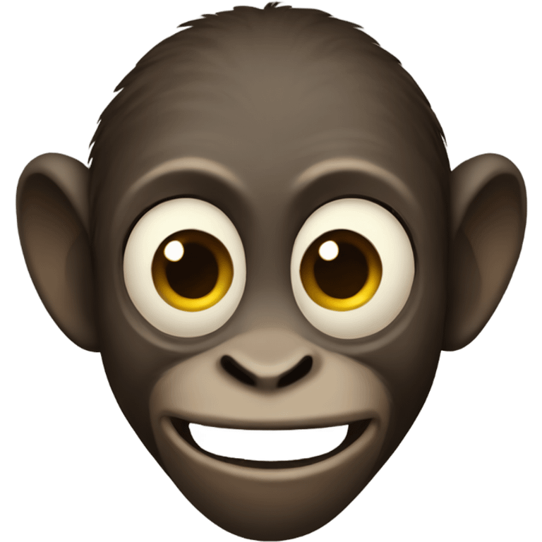 Macaco saludando  emoji