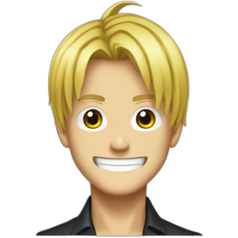 sanji from one piece emoji