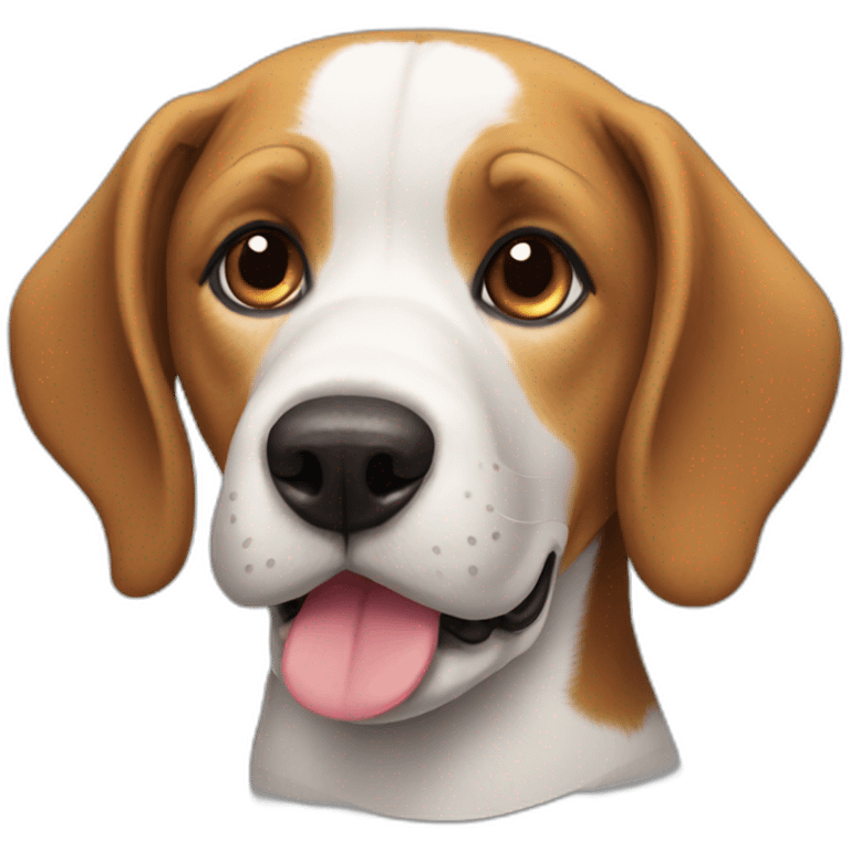 Perro beagle emoji