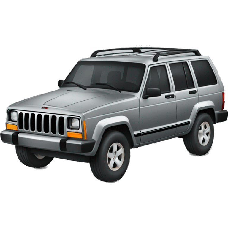 Grey Jeep Cherokee emoji