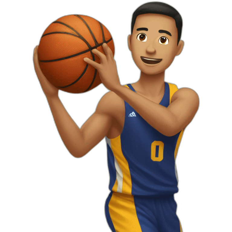 pinoy playing basketball emoji