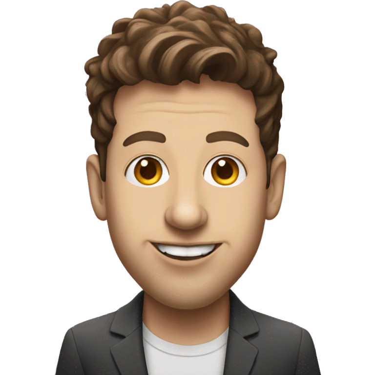 headshot of Sam Altman  emoji