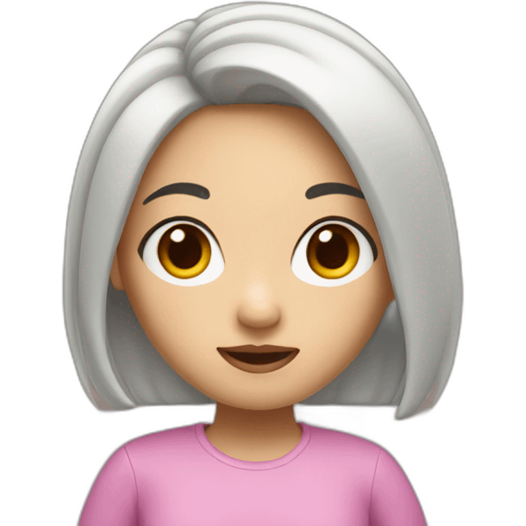 memoji asian girl emoji