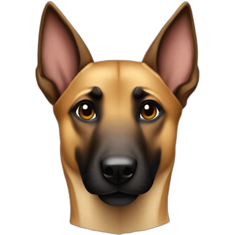 Malinois kangourou emoji