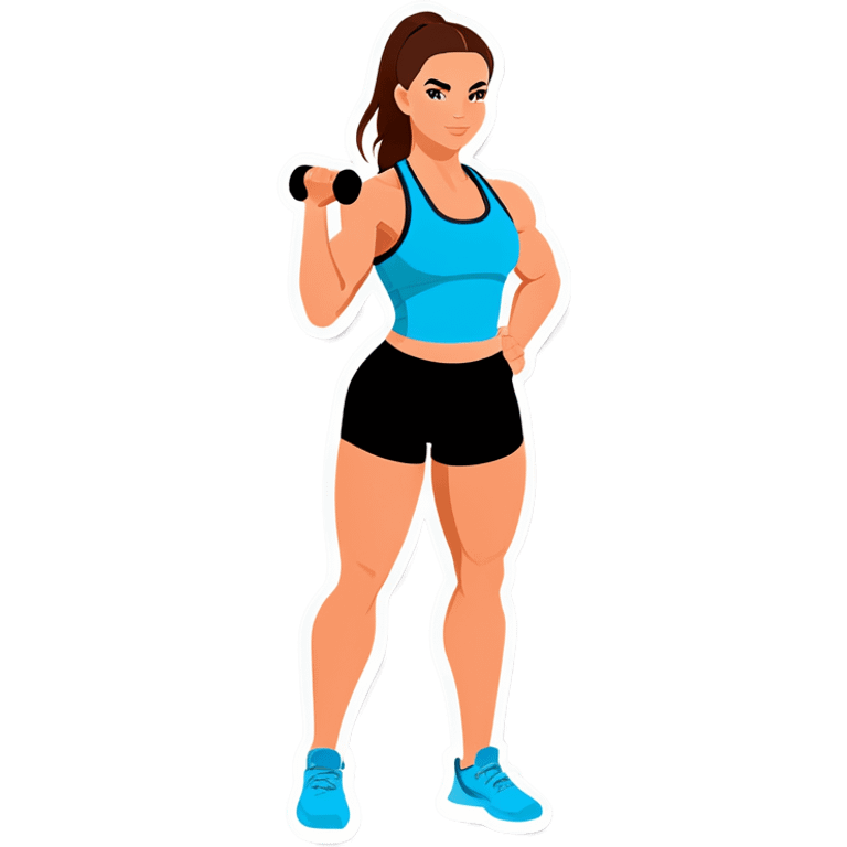 Gym girl emoji