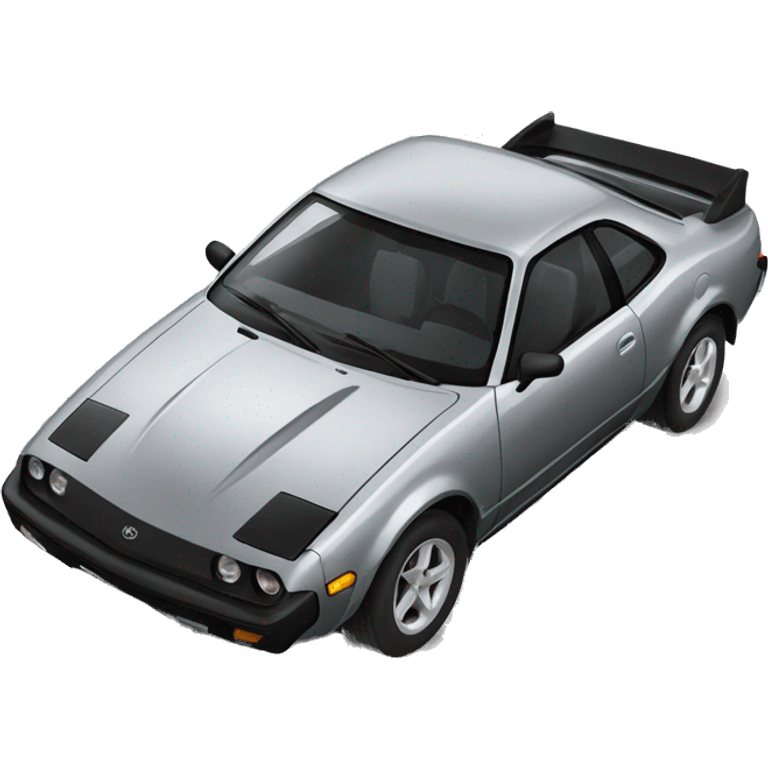 Toyota celica negro bifaro emoji