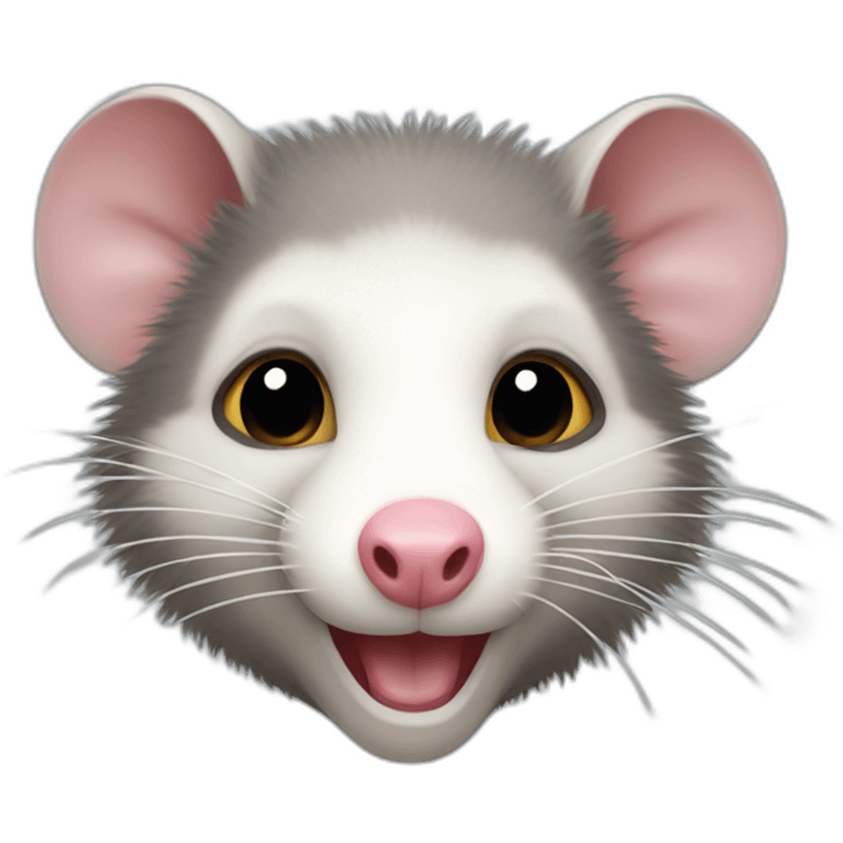 Opossum emoji