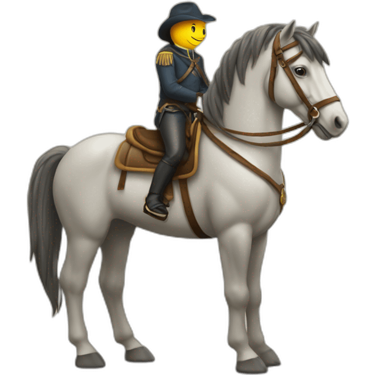 cheval sur tortue emoji