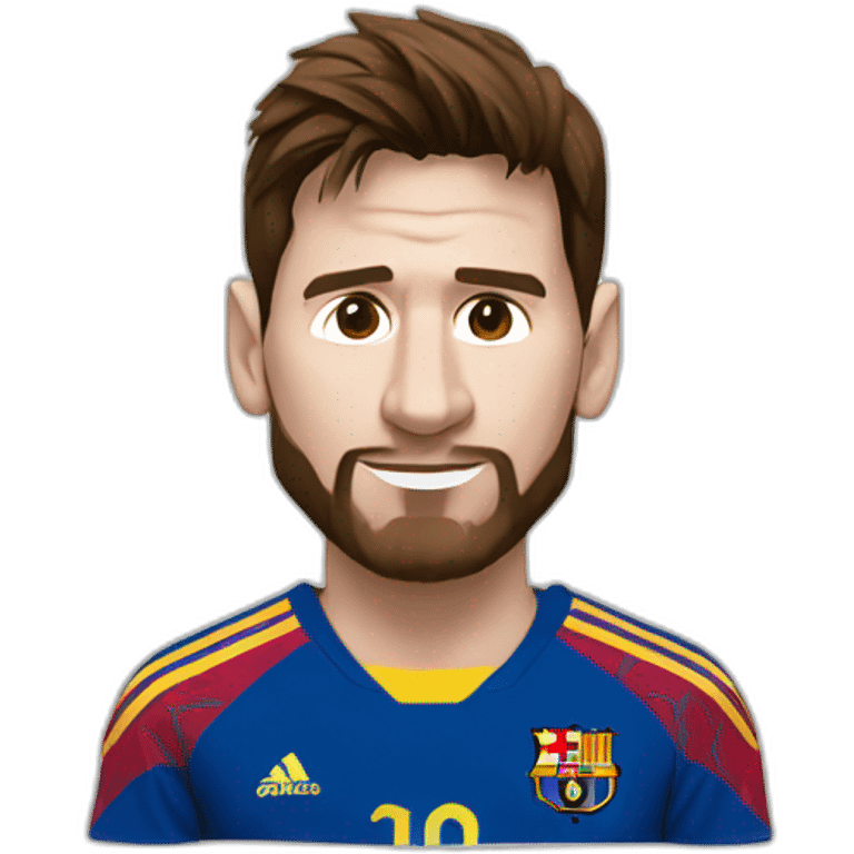 Lionel Messi world cup champion emoji