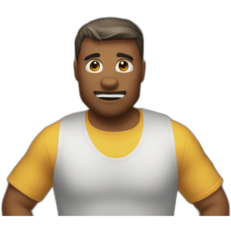 Bad neighbor emoji