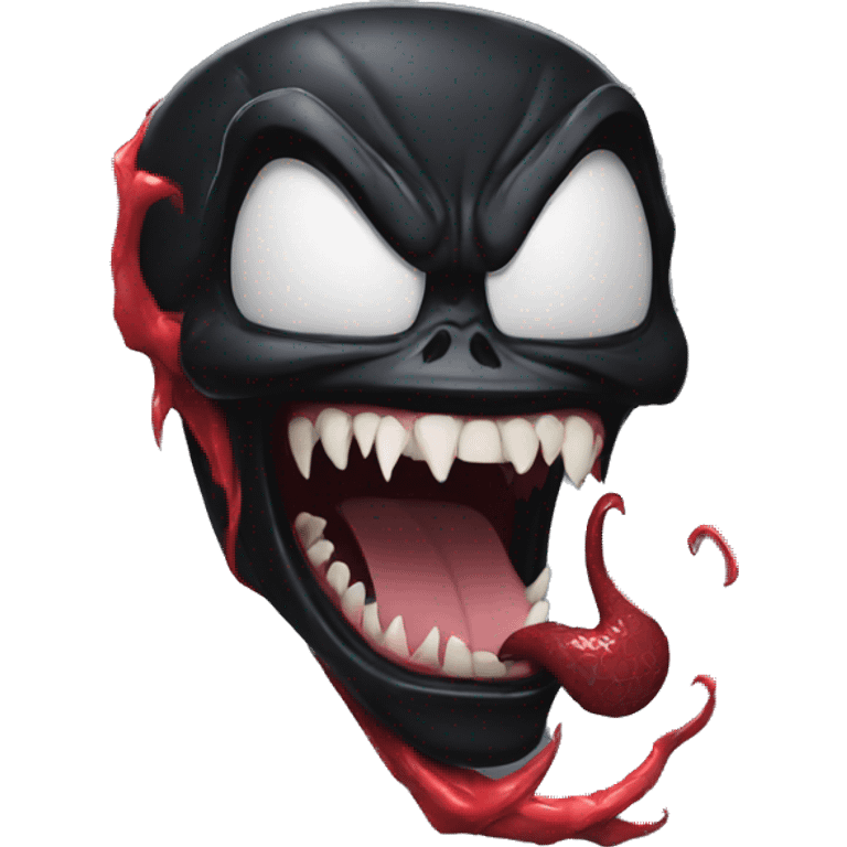 Venom is angry  emoji