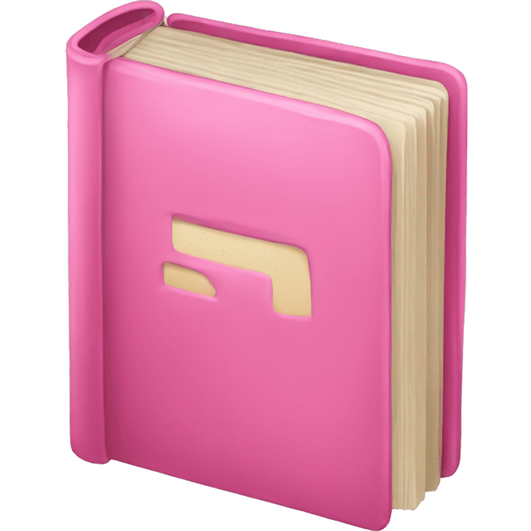 pink book  emoji