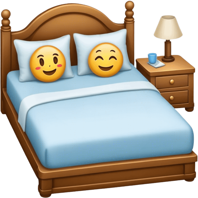 Comfy bed  emoji