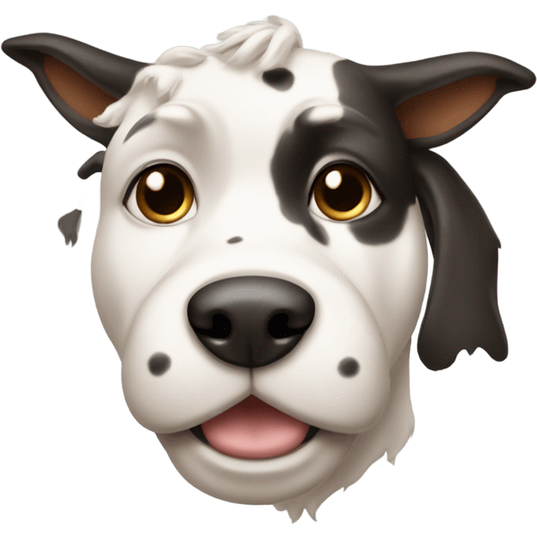 DOG cow emoji