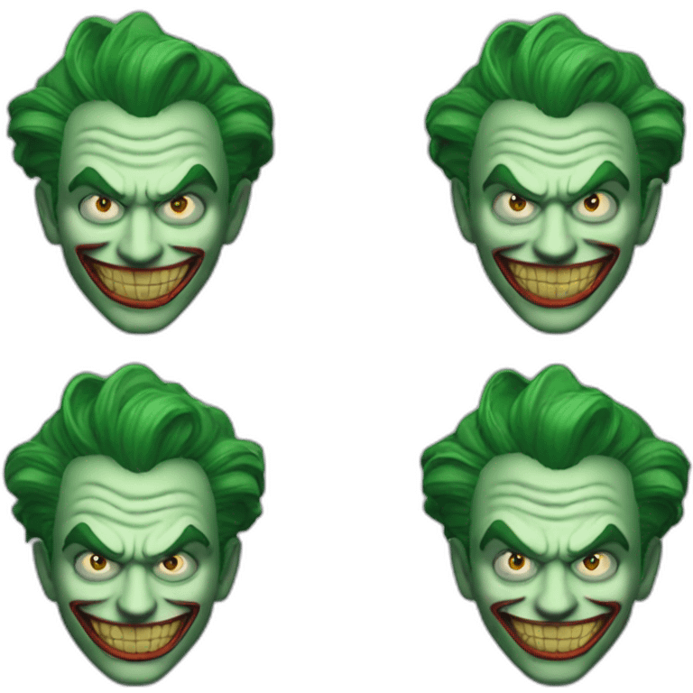 green joker emoji