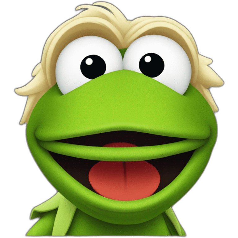 LGBT kermit frog emoji