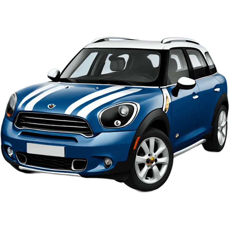 Mini countryman Blue emoji