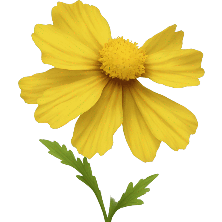 yellow coreopsis flower emoji