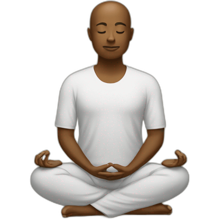 Meditation emoji